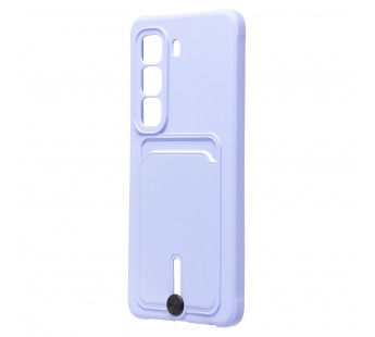 Чехол-накладка - SC304 с картхолдером для "Infinix Hot 50 4G" (light violet) (237576)#2089510