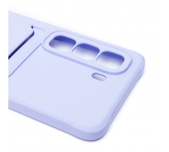 Чехол-накладка - SC304 с картхолдером для "Infinix Hot 50 4G" (light violet) (237576)#2089511