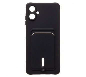 Чехол-накладка - SC304 с картхолдером для "Samsung Galaxy A06" (black) (235675)#2067424