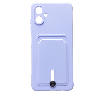 Чехол-накладка - SC304 с картхолдером для "Samsung Galaxy A06" (light violet) (235677)#2067422