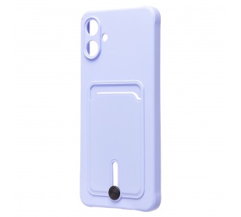 Чехол-накладка - SC304 с картхолдером для "Samsung Galaxy A06" (light violet) (235677)#2089513