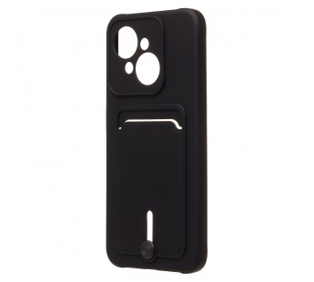 Чехол-накладка - SC304 с картхолдером для "Tecno Spark Go 1/Pop 9 4G" (black) (235657)#2139865