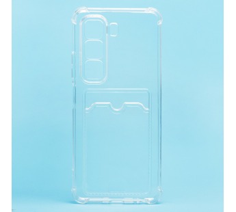 Чехол-накладка - SC276 с картхолдером для "Infinix Hot 50 4G" (transparent) (237580)#2067888
