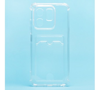 Чехол-накладка - SC276 с картхолдером для "Infinix Hot 50i" (transparent) (237622)#2067887