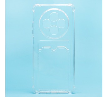 Чехол-накладка - SC276 с картхолдером для "OPPO Reno 12 F 4G" (transparent) (235732)#2067884