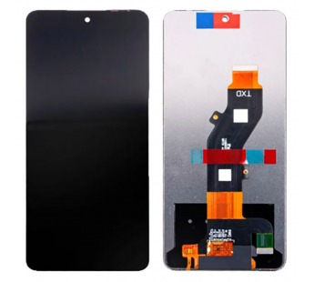 Дисплей для Tecno Spark 30 4G (KL6) в сборе с тачскрином Черный - OR#2086791