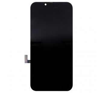 Дисплей для iPhone 13 (A2635) в сборе с тачскрином Черный - (Soft OLED, Full HD) (площадка под IC)#2121726