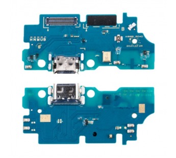 Шлейф для Samsung Galaxy A16 4G/5G (A165F/A166B) плата системный разъем/разъем гарнитуры/микрофон - Премиум#2105840