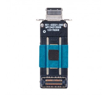 Шлейф для iPad mini 6 (A2567/A2568/A2569) на системный разъем Черный#2069384