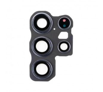 Стекло камеры для Samsung Galaxy S24 Ultra (S928B) в сборе с рамкой Черный#2089770