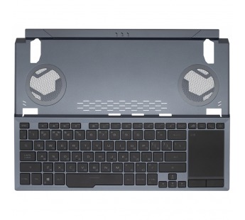 Топ-панель 90NR02Z1-R31RU0 для Asus серая с RGB-подсветкой (поклавишная настройка)#2065594