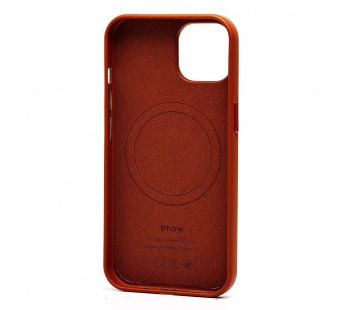 Чехол-накладка ORG SM002 экокожа SafeMag для "Apple iPhone 14" (taupe) (222484)#2075686