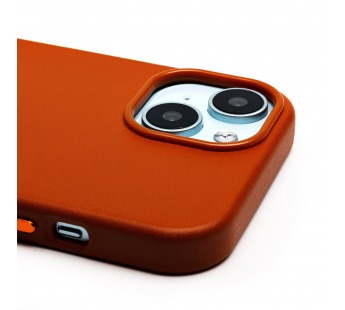 Чехол-накладка ORG SM002 экокожа SafeMag для "Apple iPhone 15" (taupe) (222504)#2068032