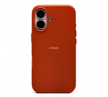 Чехол-накладка ORG SM002 экокожа SafeMag для "Apple iPhone 16" (taupe) (238430)#2068022