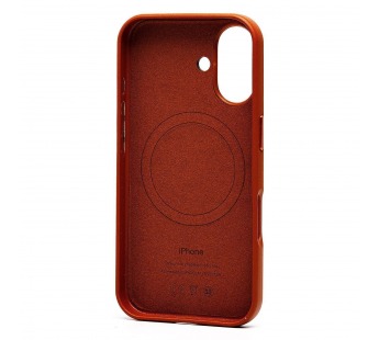 Чехол-накладка ORG SM002 экокожа SafeMag для "Apple iPhone 16" (taupe) (238430)#2075681