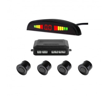 Парктроник на задний бампер 4 датчика с экраном PREMIUM#2088793