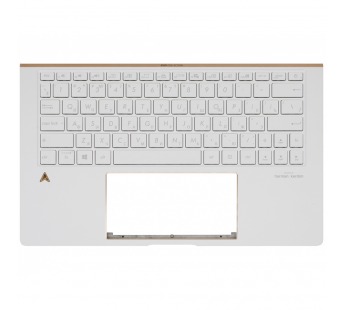 Топ-панель для ноутбука Asus ZenBook 13 UX334FL белая с подсветкой#2066269