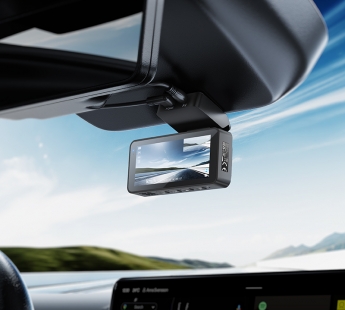 Автомобильный видеорегистратор HOCO DV12 WiFi с дисплеем 2K и GPS и задней камерой (черный)#2066710