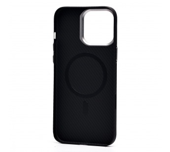 Чехол-накладка - SM028 SafeMag Carbon для "Apple iPhone 16 Pro Max" (black) (236555)#2069159