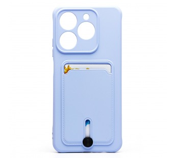 Чехол-накладка - SC304 с картхолдером для "Realme C61 4G Global" (light violet) (236990)#2067911