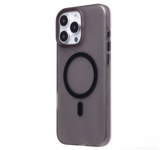 Чехол-накладка - SM038 SafeMag для "Apple iPhone 16 Pro Max" (black/matte transparent) (238599)#2078762