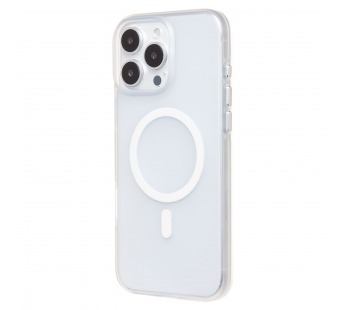 Чехол-накладка - SM038 SafeMag для "Apple iPhone 16 Pro Max" (white/matte transparent) (238600)#2109882