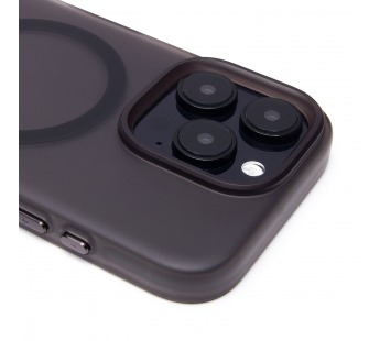 Чехол-накладка - SM038 SafeMag для "Apple iPhone 16 Pro" (black/matte transparent) (238596)#2109879