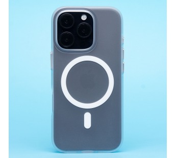 Чехол-накладка - SM038 SafeMag для "Apple iPhone 16 Pro" (white/matte transparent) (238597)#2068276