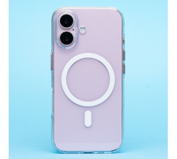 Чехол-накладка - SM039 SafeMag для "Apple iPhone 16" (transparent) (238610)#2068219