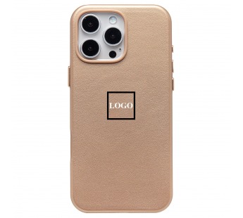 Чехол-накладка ORG SM002 экокожа SafeMag для "Apple iPhone 16 Pro Max" (desert gold) (238666)#2067890