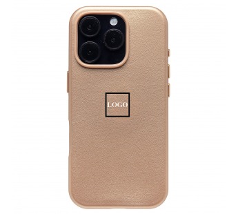 Чехол-накладка ORG SM002 экокожа SafeMag для "Apple iPhone 16 Pro" (desert gold) (238667)#2067891