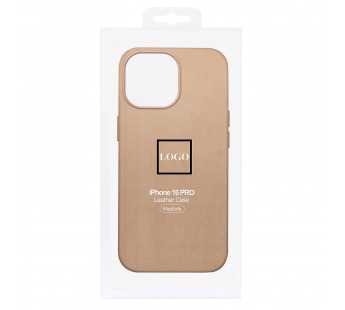 Чехол-накладка ORG SM002 экокожа SafeMag для "Apple iPhone 16 Pro" (desert gold) (238667)#2110023