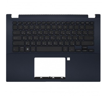 Топ-панель Asus ExpertBook P2451FA синяя (для моделей со сканером отпечатка)#2067210