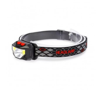 Фонарик налобный аккумуляторный с сенсорным управлением и красным режимом (SBF-HL034)#2067280