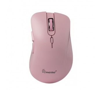 Беспроводная мышь SMARTBUY 616 беззвучная розовая#2067450