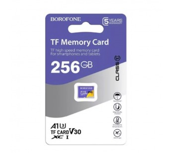Карта памяти Borofone Micro SD, 256gb#2093684