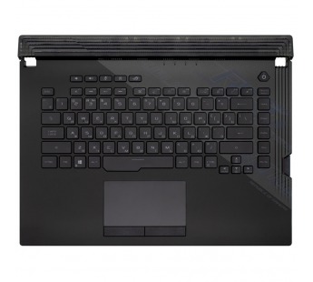 Топ-панель 90NR02TI-R32RU0 для Asus черная с RGB-подсветкой (поклавишная настройка)#2067759