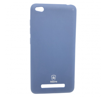 Чехол Xiaomi Redmi 4A Siberia MIX синий Soft touch#2067473