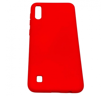 Чехол Samsung A10/M10 (2019) Silicone Case 2.0mm Красный#2067492