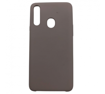 Чехол Samsung A20S (2019) Silicone Case №07 в упаковке Лаванда#2067495