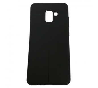 Чехол Samsung A8 plus (2018) Siberia MIX черный#2067502