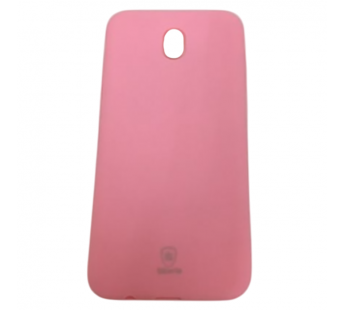 Чехол Samsung J7 (2017)/J730F Siberia MIX розовый Soft touch#2067484