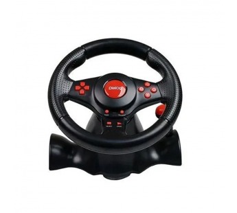 Игровой руль Dialog GW-230VR Fast Drive - вибро, 2педали+рычаг, PC USB/PS4&3/XB1&360/Android(238841)#2095416