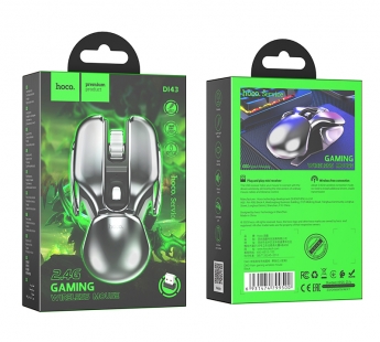Мышь Hoco DI43 Main gaming беспров. оптич. черный#2067861