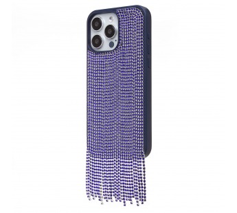 Чехол-накладка - PC095 POSH SHINE для "Apple iPhone 15 Pro Max" кристальный водопад (blu (237154)#2071392