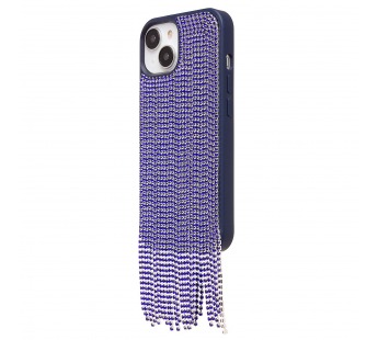 Чехол-накладка - PC095 POSH SHINE для "Apple iPhone 15" кристальный водопад (blue titanium) (237172)#2070485