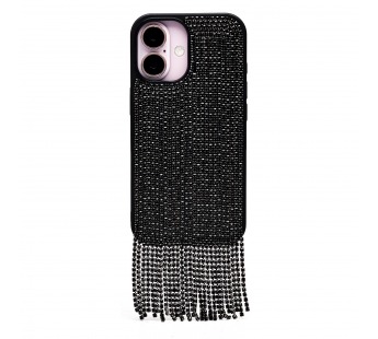 Чехол-накладка - PC095 POSH SHINE для "Apple iPhone 16" кристальный водопад (black titan (237144)#2071382