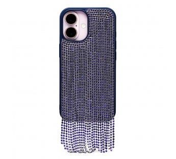 Чехол-накладка - PC095 POSH SHINE для "Apple iPhone 16" кристальный водопад (blue titanium) (237145)#2071383