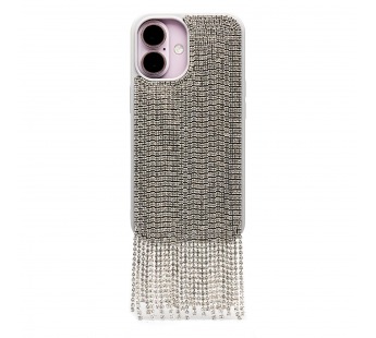 Чехол-накладка - PC095 POSH SHINE для "Apple iPhone 16" кристальный водопад (white titan (237146)#2071384