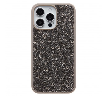 Чехол-накладка - PC096 POSH SHINE для "Apple iPhone 15 Pro Max" капли дождя (gray titanium) (237157)#2071710
